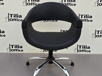 Vera Kuaför Tarama Çalışma Bekleme Koltuğu Krom Yonca Sabit Ayak